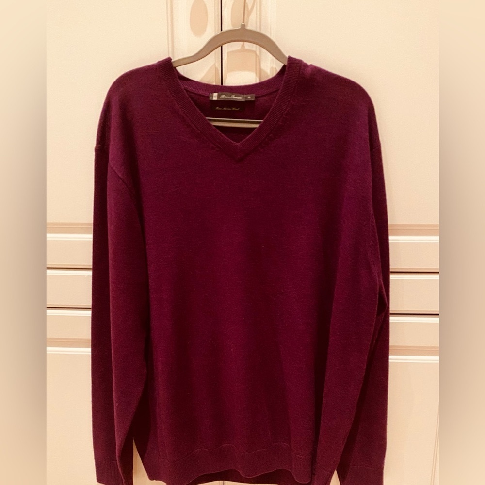 Bruno Ferraro Fine Merino Wool Sweater Men’s Size XL